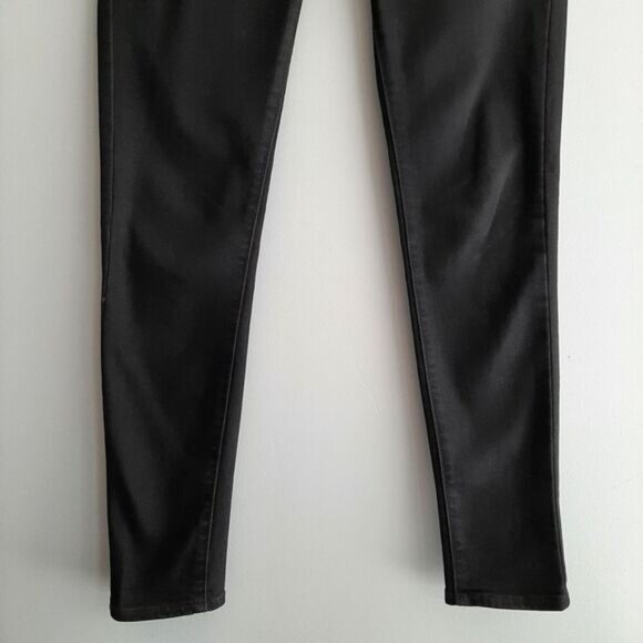 LEVI'S 721 High Rise Skinny Black Jeans Pants Neutral Sz 26 Flawed - Picture 5 of 16